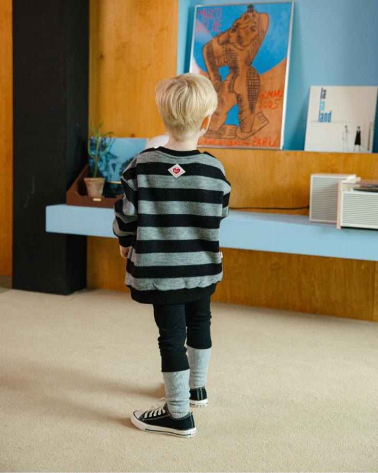 Black Color Block Leggings