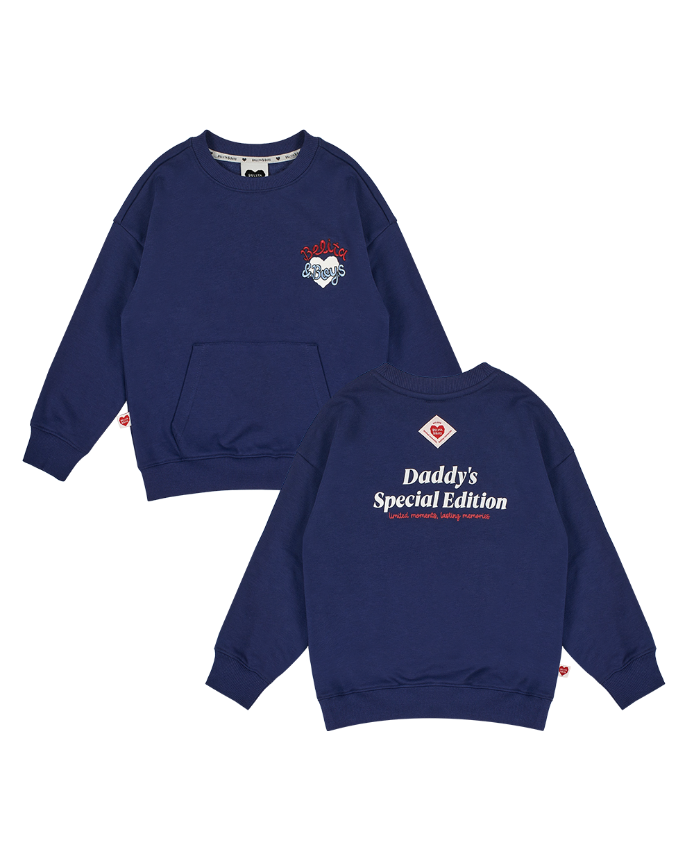 Navy Daddy Pocket Sweatshirt