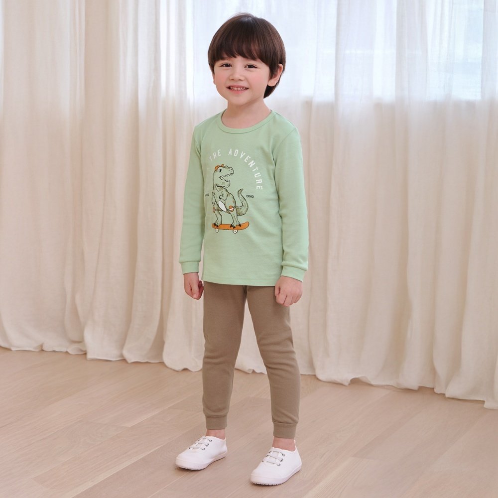 스피드디노 30수 후라이스 9부 상하 세트 Speed Dino Fleece Set