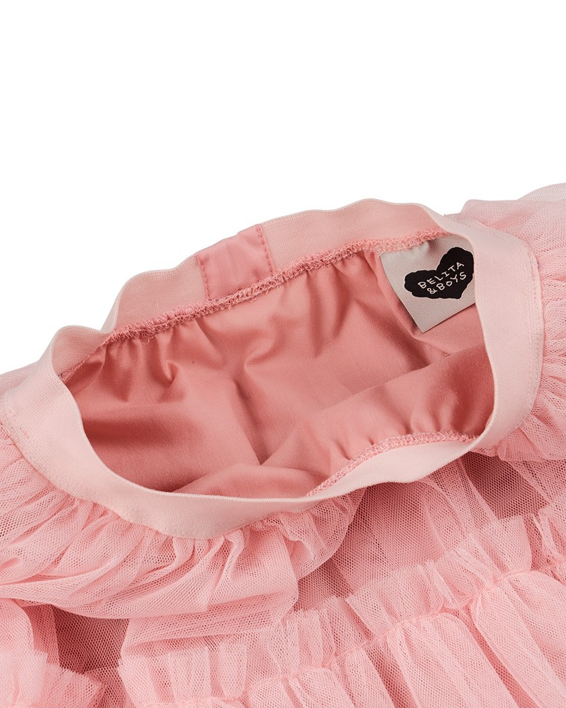 GIRL Pink Layered Tulle Skirt