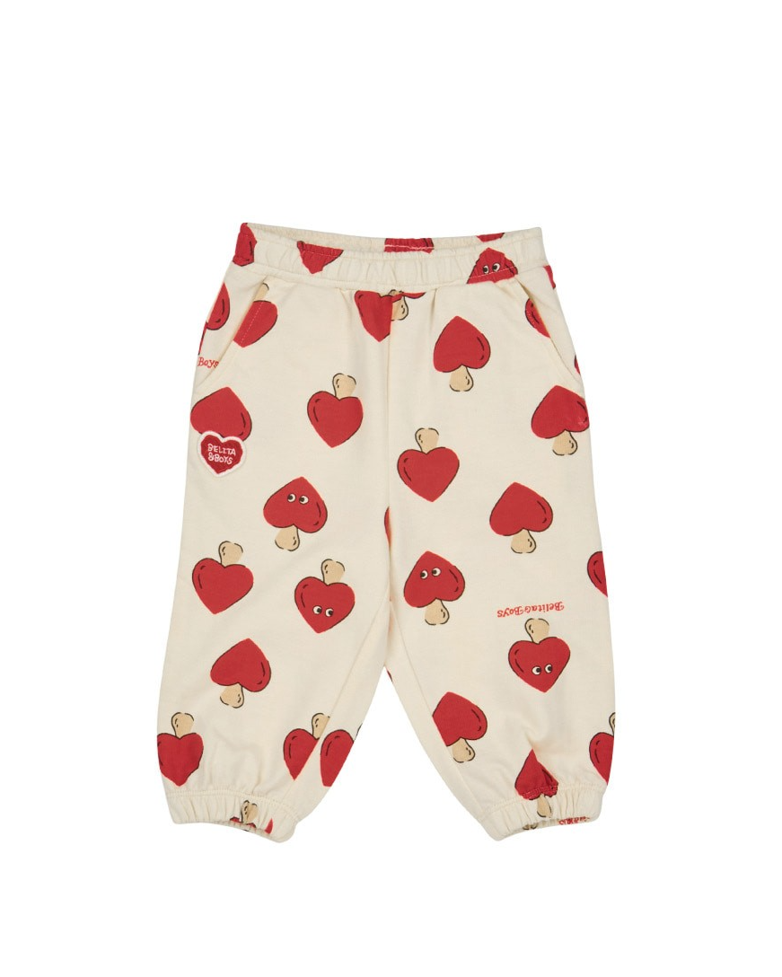 [BABY SET] Red Mushroom Pattern Jogger