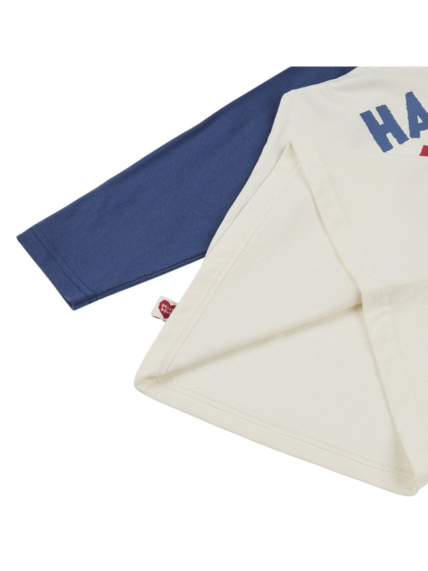 Blue Bus Raglan Long Sleeve