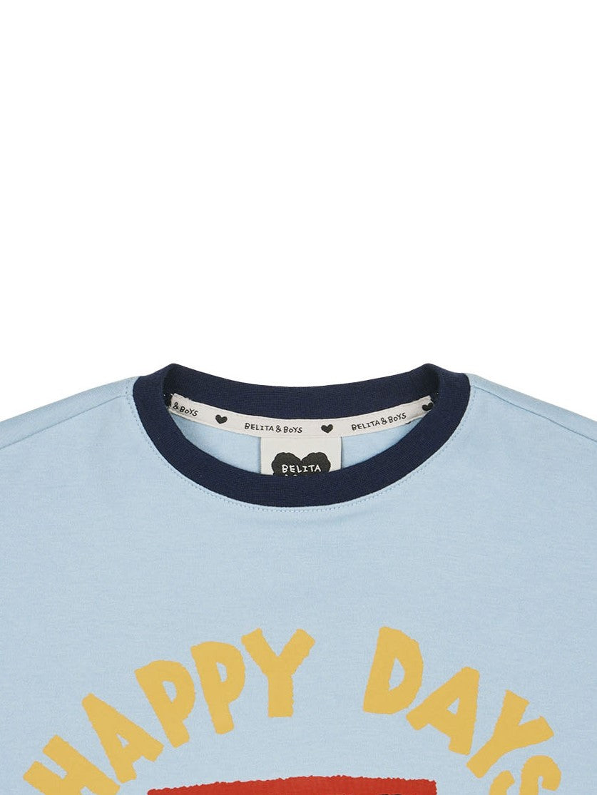 [SET] Navy Bus Color Block One Mile