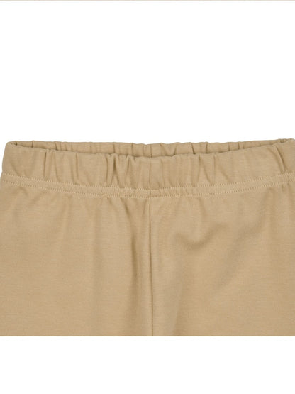 [SET] Beige Apple Color Block One Mile