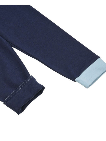 [SET] Navy Bus Color Block One Mile