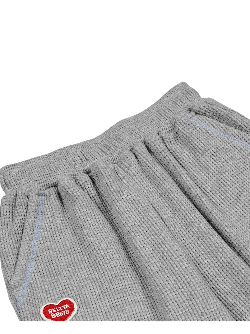 [SET] Cream BB Heart Waffle One Mile