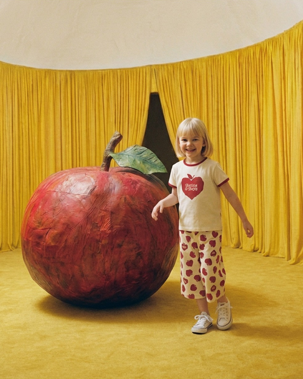 Red Bubble Apple Short Sleeve