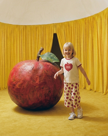 Red Bubble Apple Short Sleeve