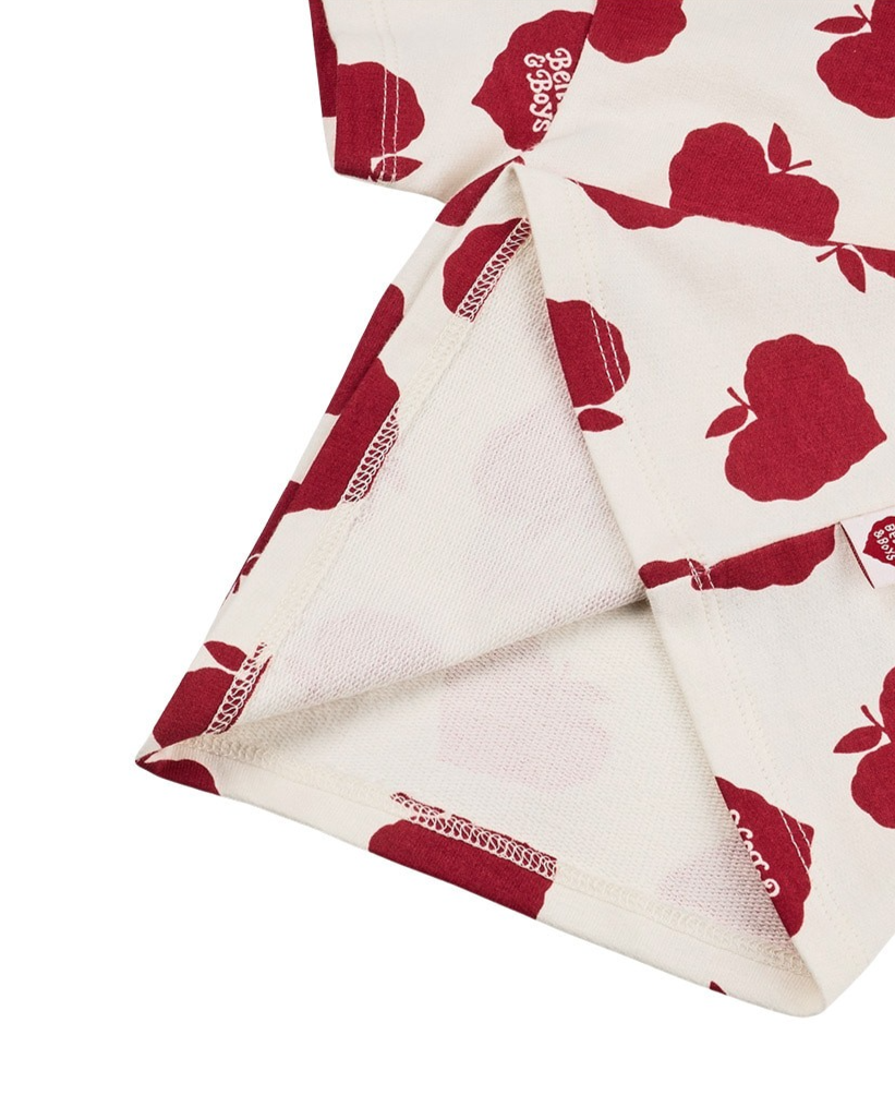 [BABY SET] Red Bubble Apple Pattern Shorts