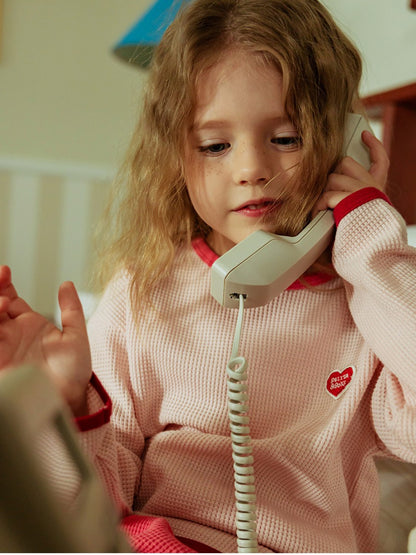 [SET] Pink BB Heart Waffle One Mile