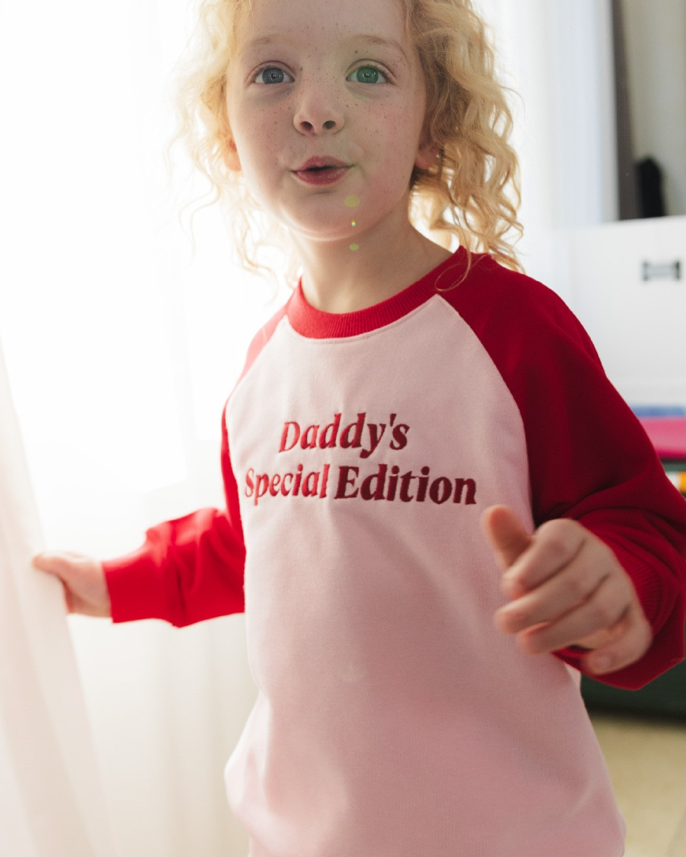 [SET] Pink Mommy Raglan Jogger