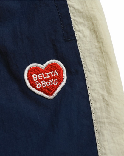 Navy BB Heart Color Block Jogger