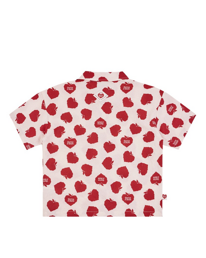 [SET] Red Bubble Apple Polysucker Shirt & Shorts