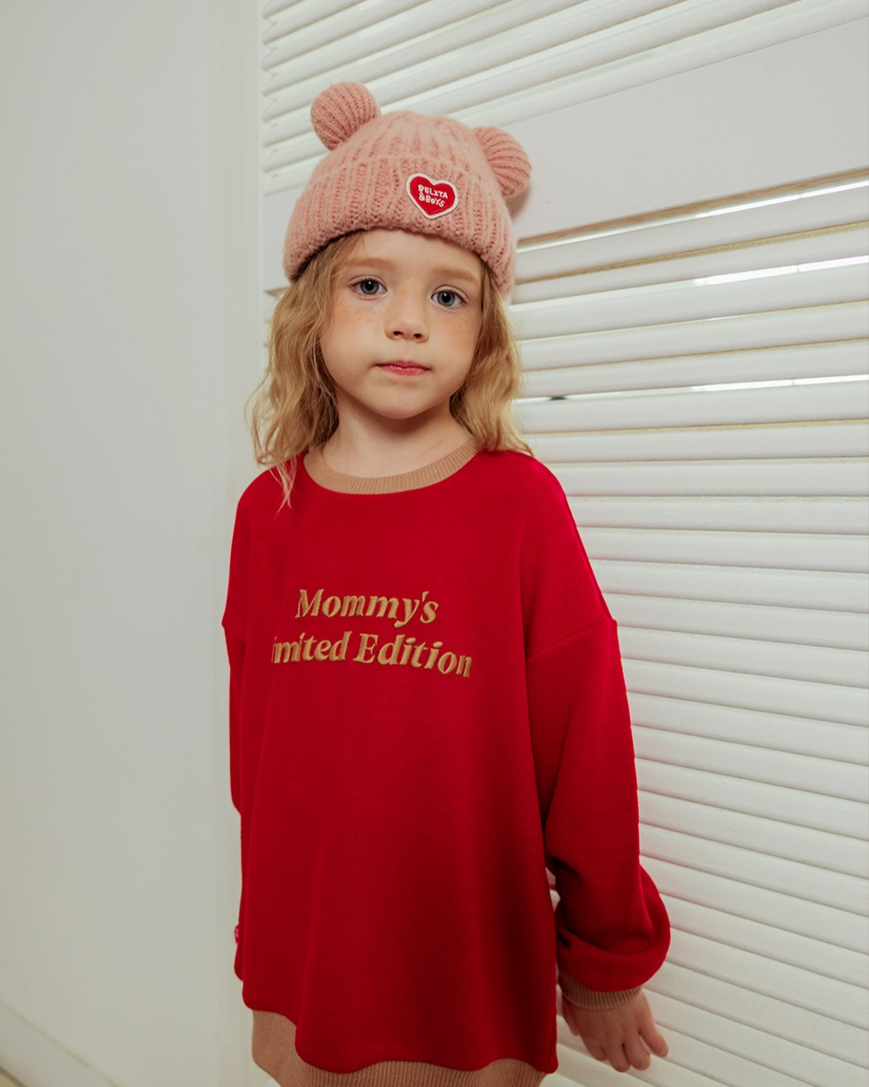 Pink BB Heart Bear Beanie