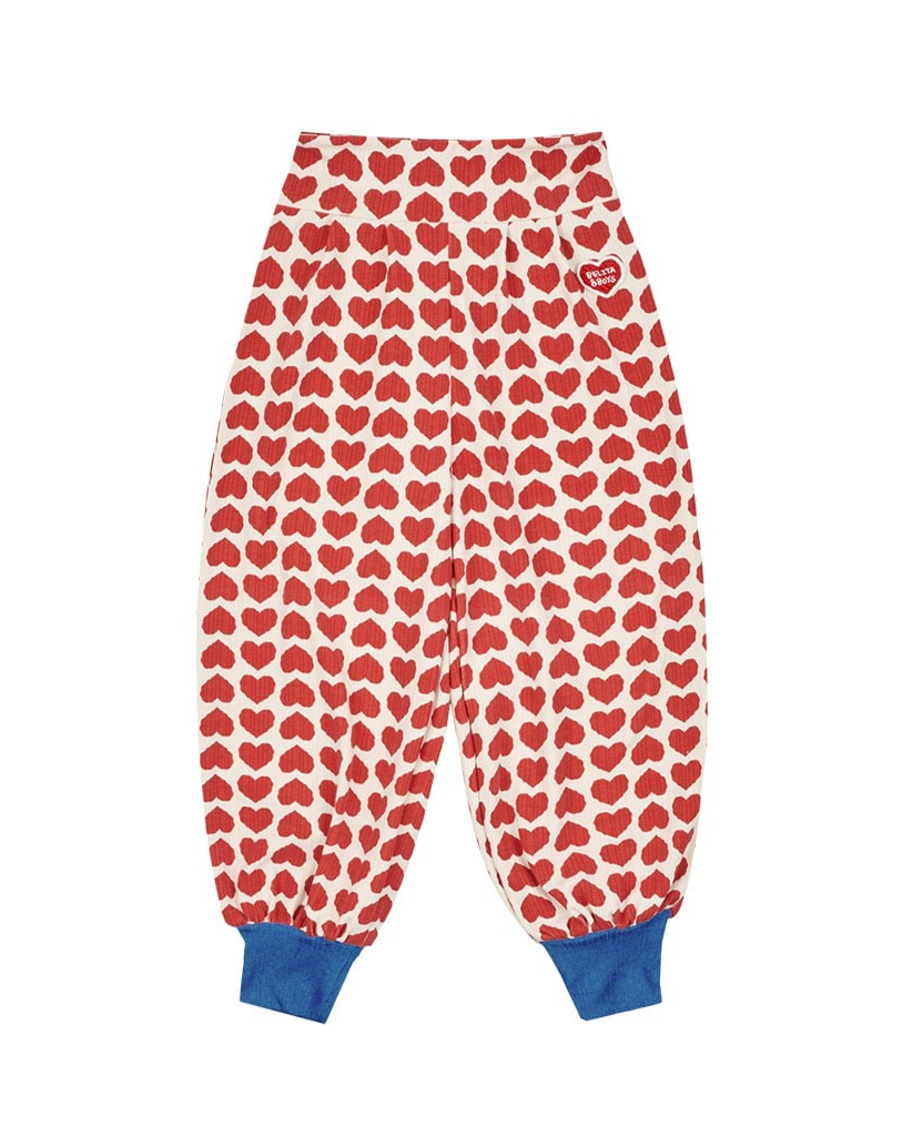 Red BB Heart Pattern One Mile Jogger