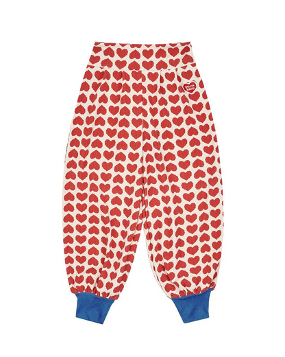 Red BB Heart Pattern One Mile Jogger
