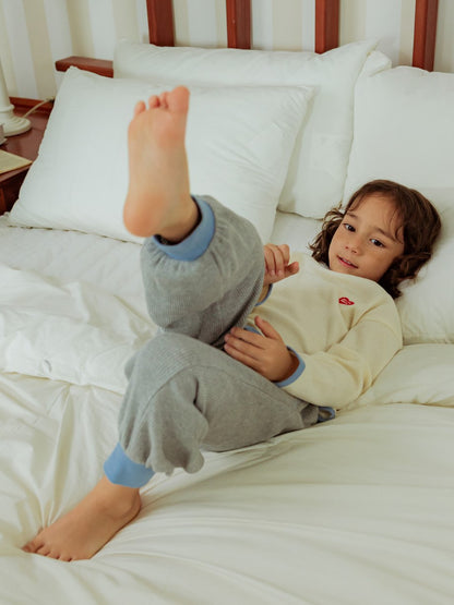 [SET] Cream BB Heart Waffle One Mile