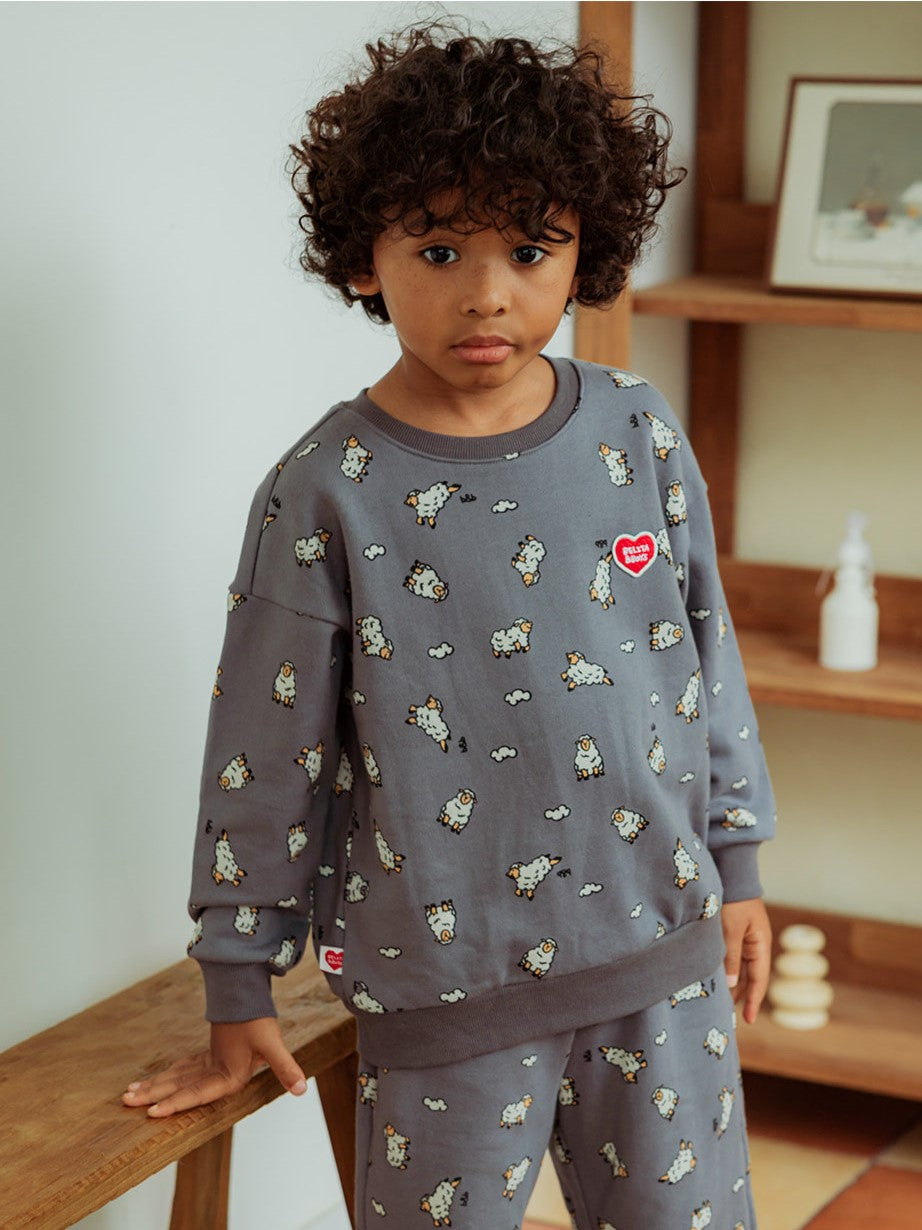 [SET] Grey Sheep Patter Jogger