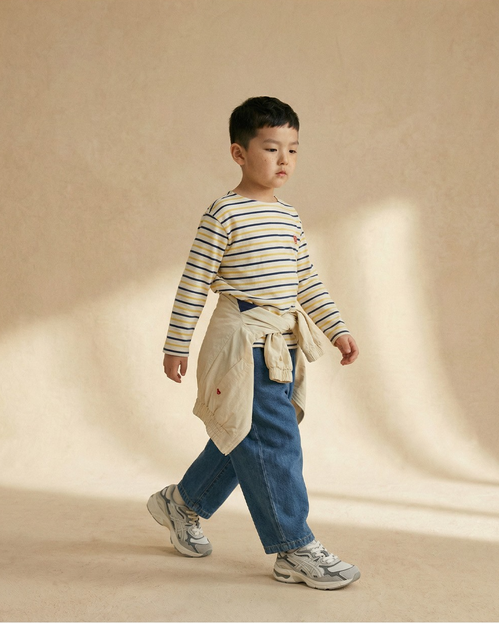 Blue BB Heart Balloon Denim Pants