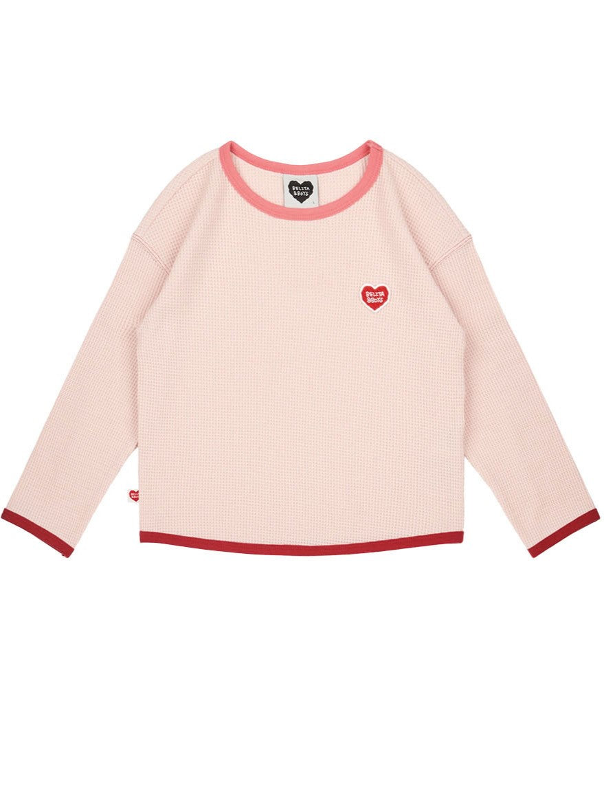 [SET] Pink BB Heart Waffle One Mile
