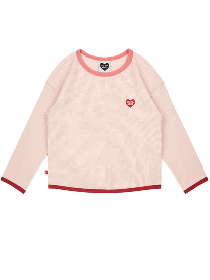 [SET] Pink BB Heart Waffle One Mile
