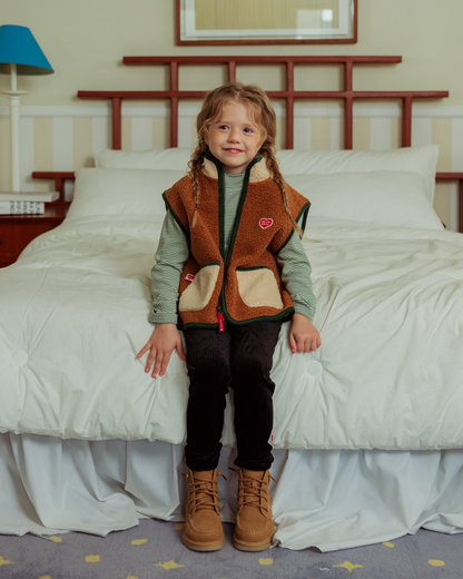 Black Velour Rib Leggings