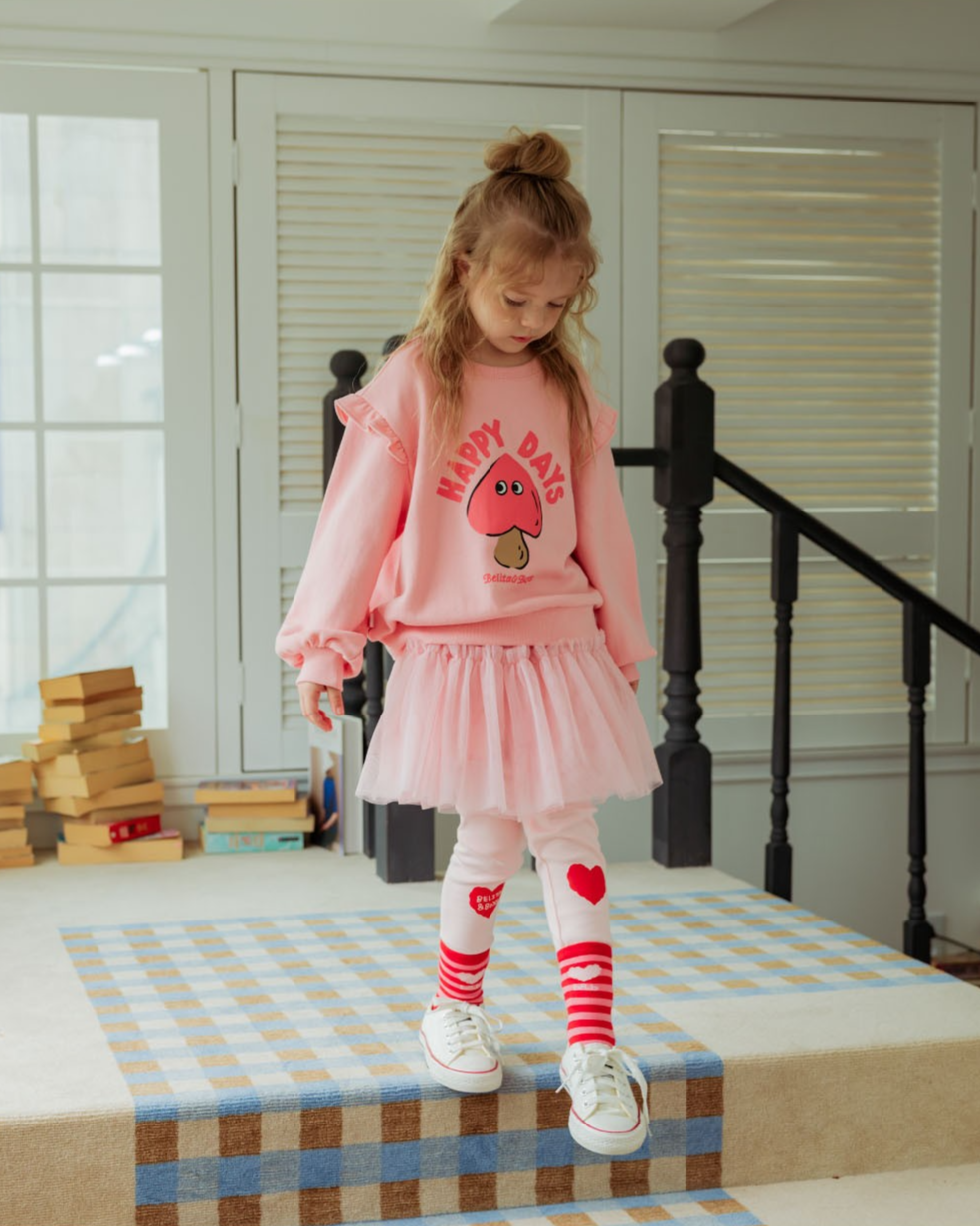 GIRL Pink Layered Tulle Skirt