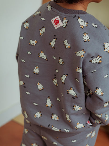 [SET] Grey Sheep Patter Jogger