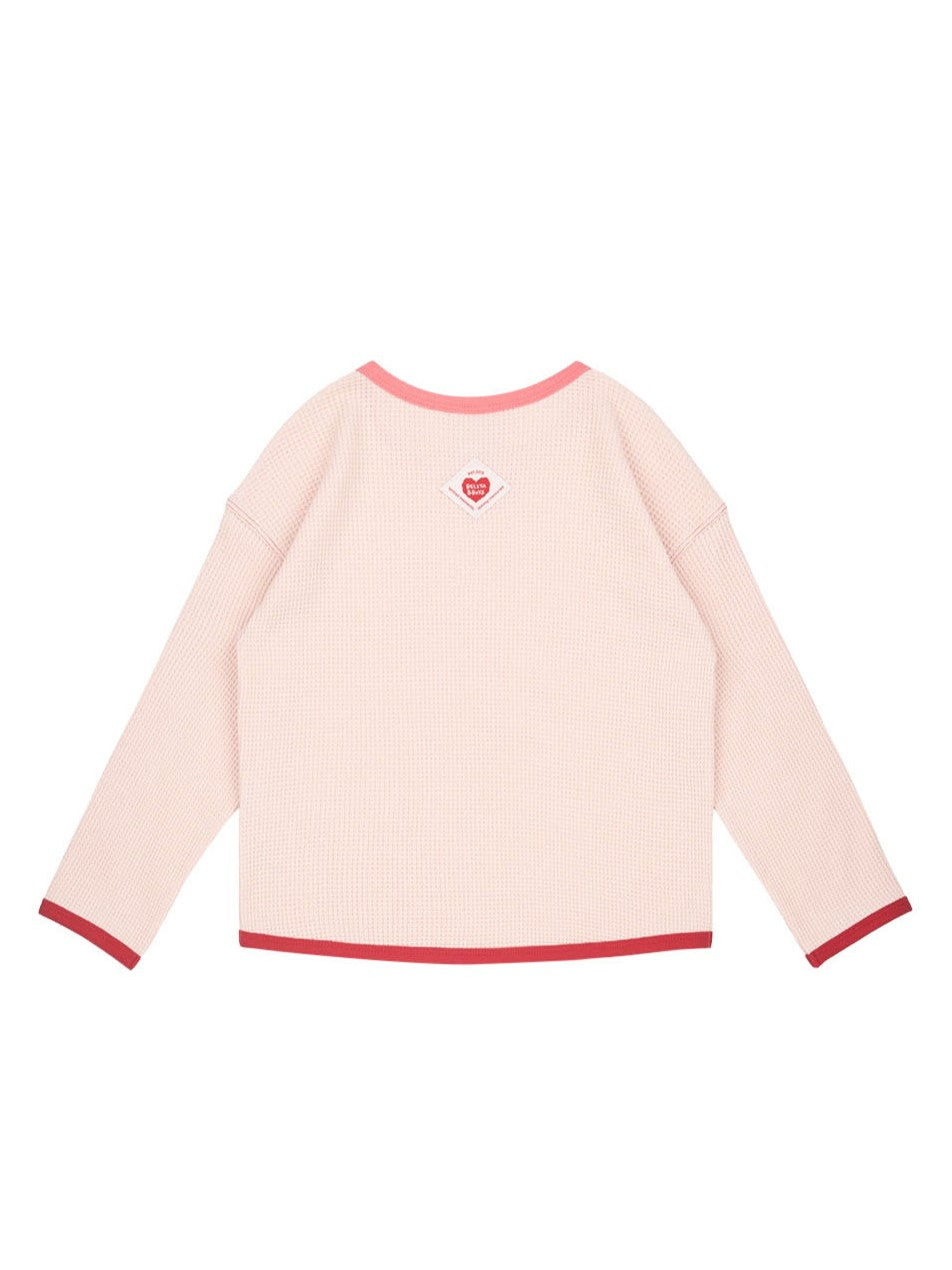 [SET] Pink BB Heart Waffle One Mile