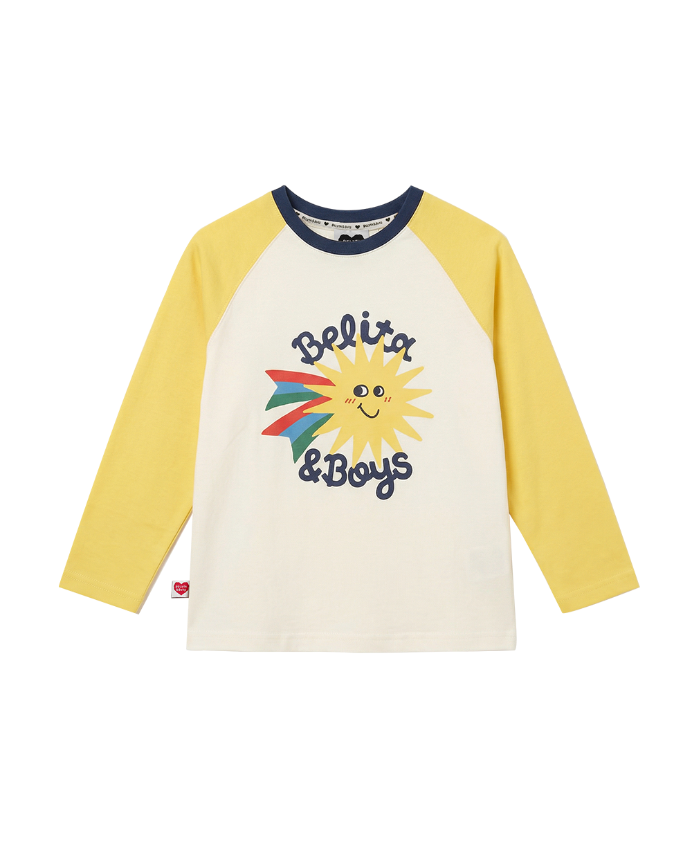 Yellow Sun Raglan Long Sleeve