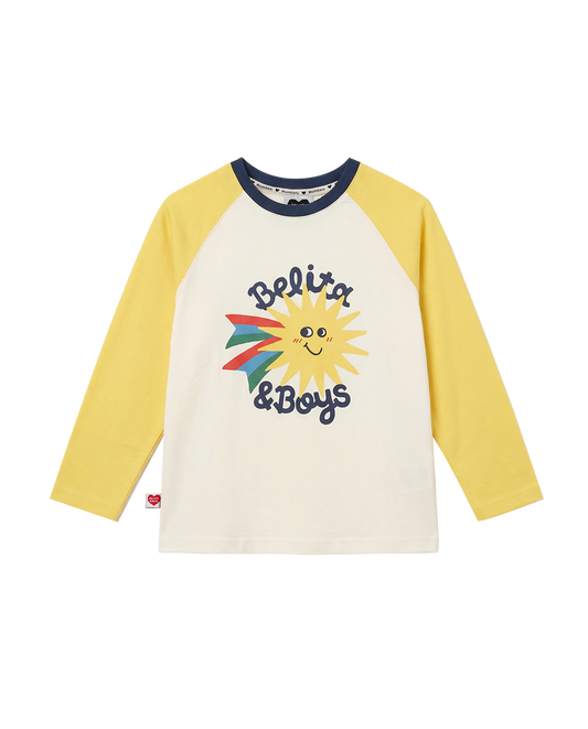 Yellow Sun Raglan Long Sleeve
