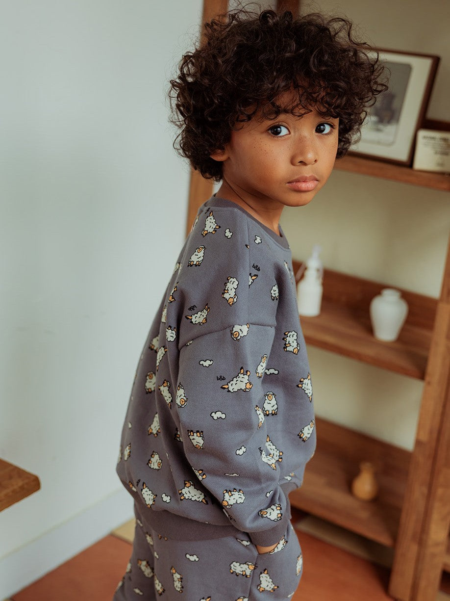 [SET] Grey Sheep Patter Jogger