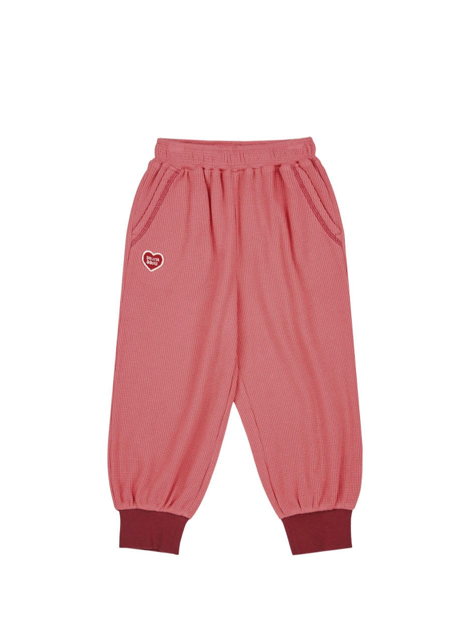 [SET] Pink BB Heart Waffle One Mile