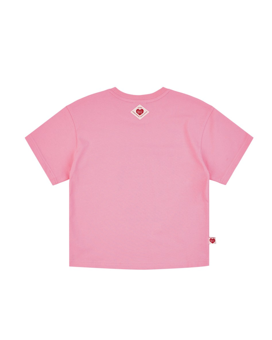 Pink Horse Graphic Short Sleeve Tee