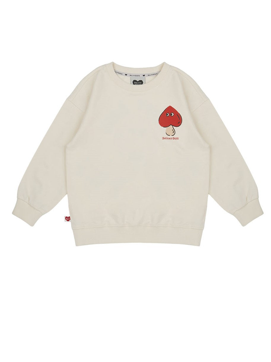 [SET] Cream Mushroom Pattern Jogger