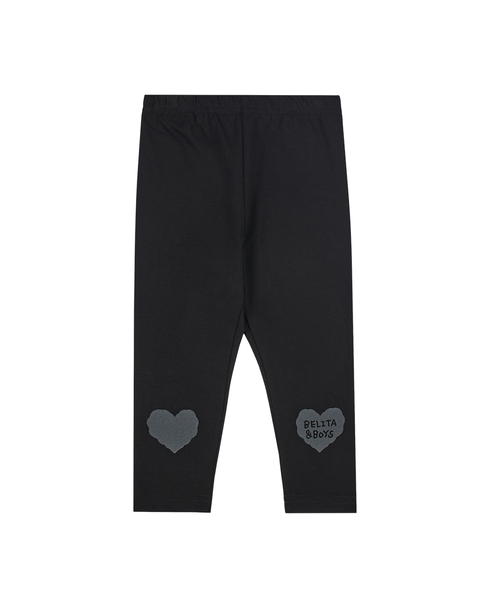 BABY Black Knee Point Leggings