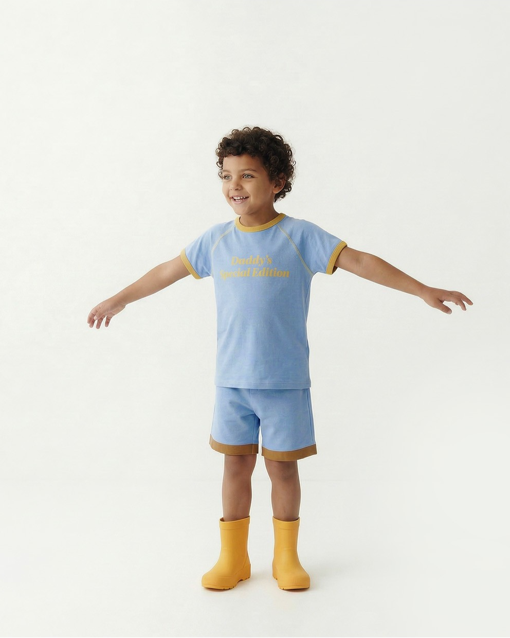 Light Blue Daddy Short Sleeve