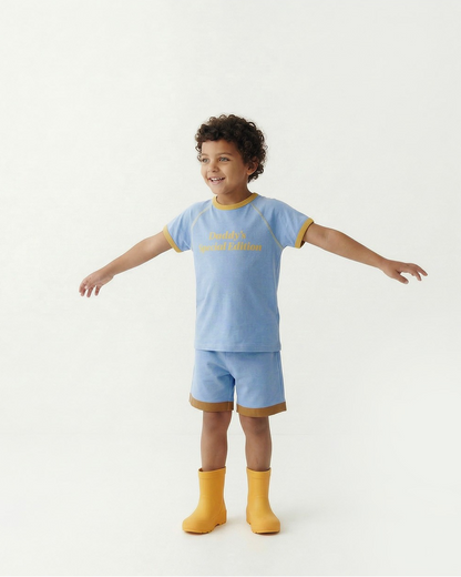 Light Blue Daddy Short Sleeve