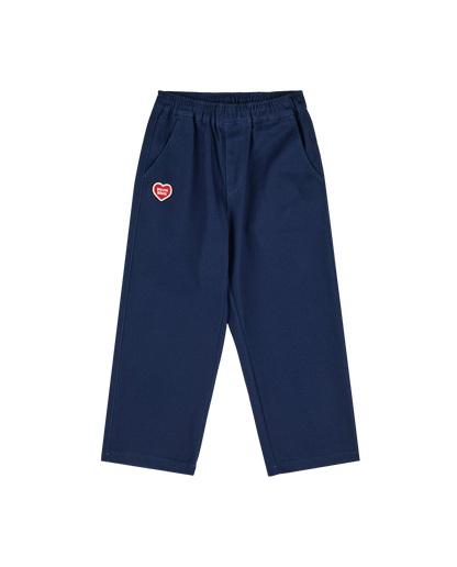 Navy BB Heart Woven Pants
