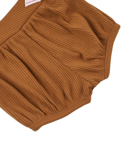 [BABY SET] Brown Colorful Stripe Short One Mile