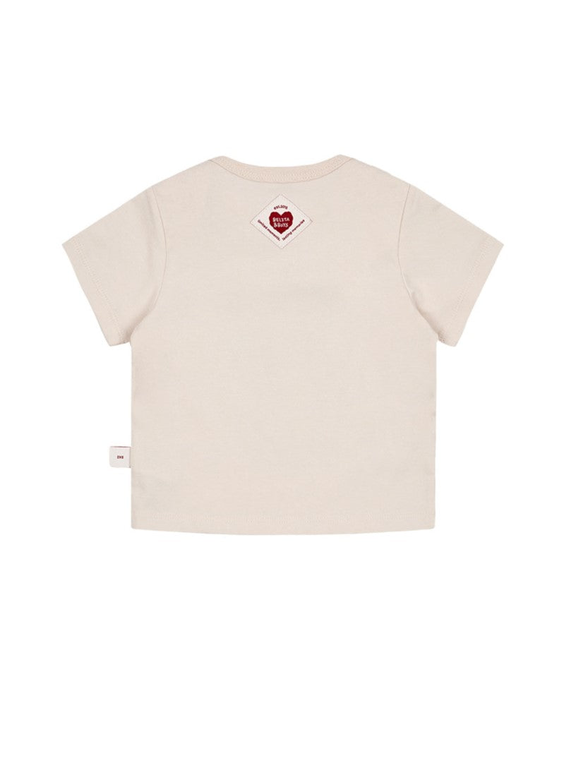 [BABY SET] Light Pink Horse Point Pattern Shorts
