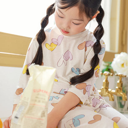 Sorbet Modal Set 샤베트 모달편면 7부 상하세트