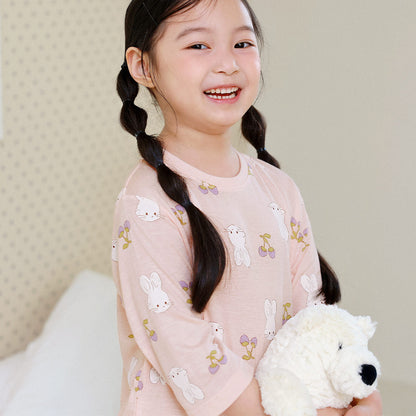 Berry Moon Modal Set 베리문 모달편면 7부 상하세트