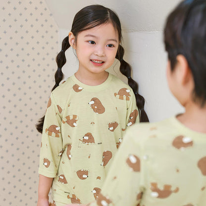 Little Digger Rayon Set 리틀디거 레이온편면 7부 상하세트