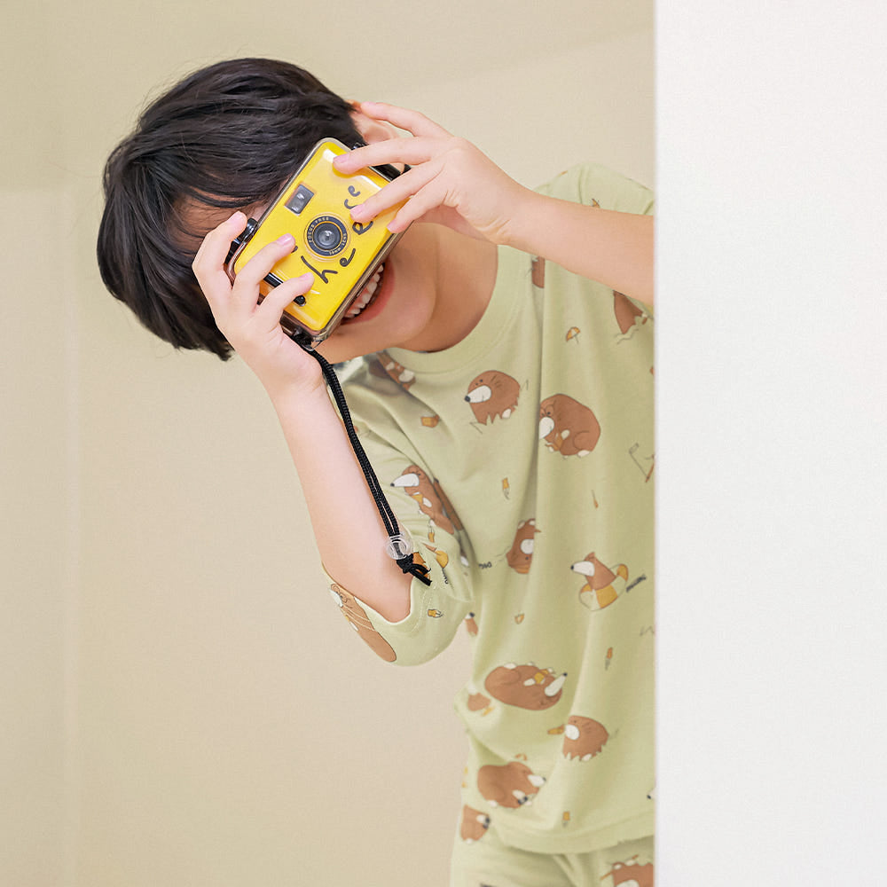 Little Digger Rayon Set 리틀디거 레이온편면 7부 상하세트