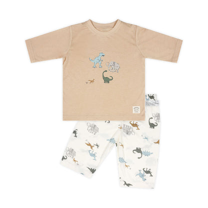 Loose World Rayon Set 루스월드 레이온편면 7부 상하세트