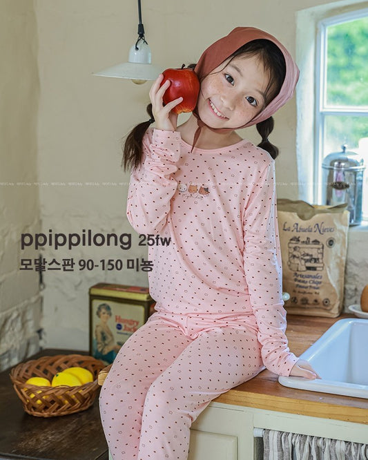 미뇽 모달스판 9부 상하세트 Mignon Modal Set