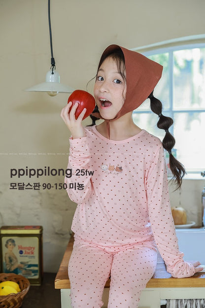 미뇽 모달스판 9부 상하세트 Mignon Modal Set