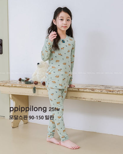 밀란 모달스판 9부 상하세트 Milan Modal Set