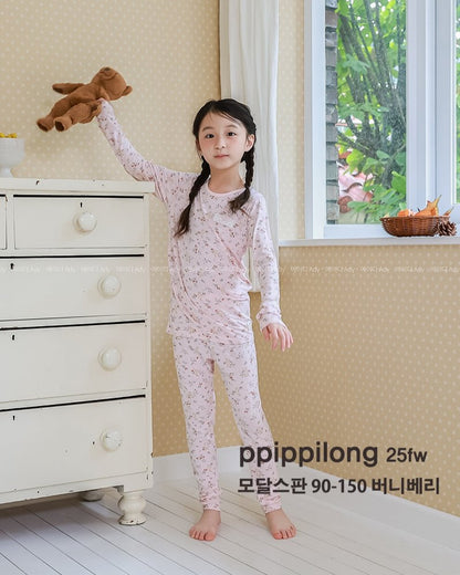 버니베리 모달스판 9부 상하세트 Bunny Berry Modal Set